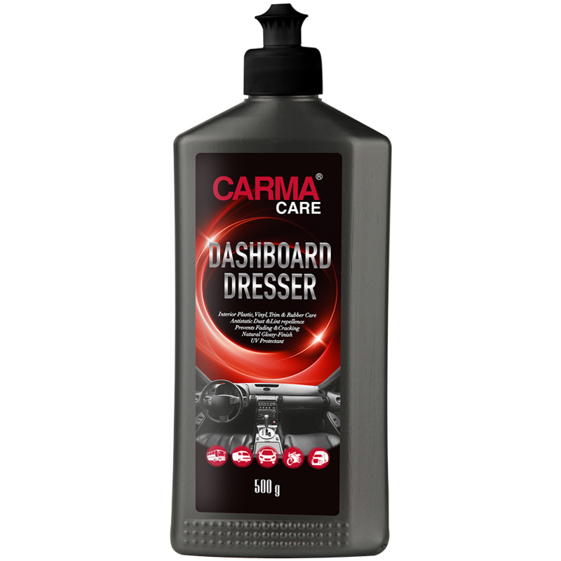 خرید و قیمت محلول پاک کننده و محافظت کننده داشبورد کارماکر